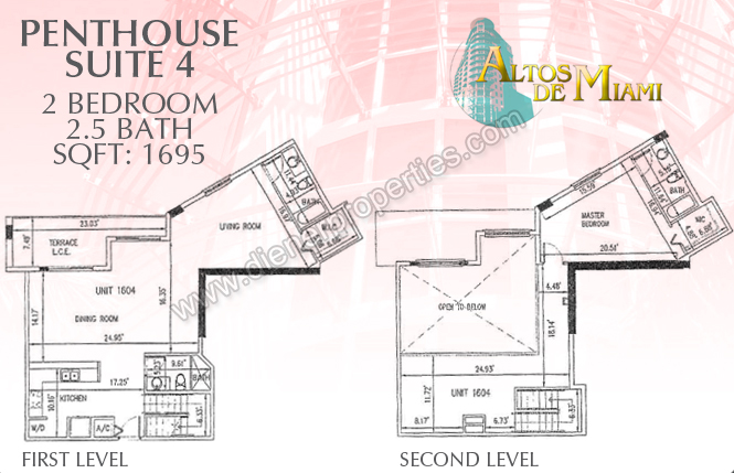 Altos de Miami Condo Floor Plans